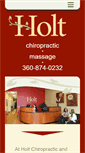 Mobile Screenshot of holtchiropractic.net